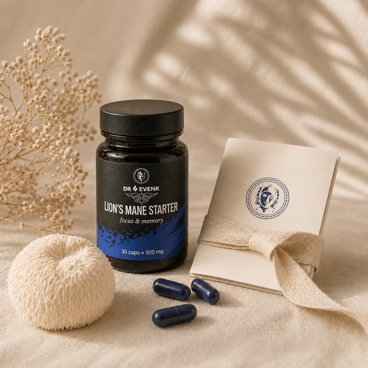 MycoFarm Стартовый набор Lion's Mane — Набор, 30 капсул + методичка — купить в Казахстане